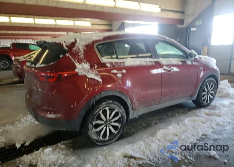 2017 Kia Sportage Ex z USA, uszkodzony, nr VIN KNDPNCAC2H7150088